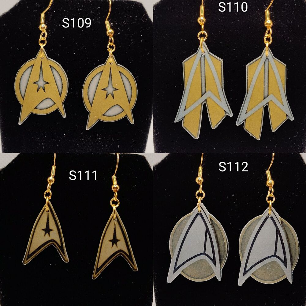 Star Trek Communicator Earrings